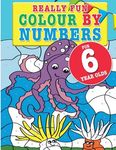 Really Fun Colour By Numbers For 6 Year Olds: A fun & educational colour-by-numbers activity book for six year old children - 圖片 1