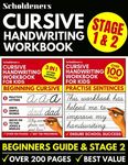 Cursive Handwriting Workbook: 2-in-1 Book Set For Kids (Cursive for Beginners / Cursive Writing Practice Book) - 圖片 1