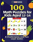 100 Math Puzzles for Kids Aged 12-14 - A Challenging And Fun Logic Game - 圖片 1