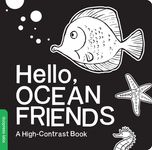 Hello, Ocean Friends: A Black-And-White Board Book for Babies That Helps Visual Development - 圖片 1