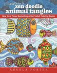 Angela Porter's Zen Doodle Animal Tangles: New York Times Bestselling Artists' Adult Coloring Books - 圖片 1