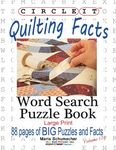Circle It, Quilting Facts, Large Print, Word Search, Puzzle Book - 圖片 1