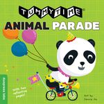 Tummytime(r): Animal Parade: A Sturdy Fold-Out Book with Two Mirrors for Babies. One Side Has High-Color Images, the Other Has High-Contrast Black-And - 圖片 1
