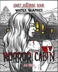 Adult Coloring Book Horror Cabin: Winter Vampires - 圖片 1