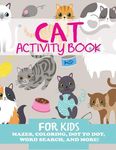 Cat Activity Book for Kids - 圖片 1