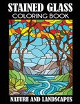 Stained Glass Coloring Book: Nature and Landscapes - 圖片 1