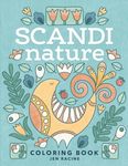 Scandi Nature Coloring Book: Easy, Stress-Free, Relaxing Coloring for Everyone - 圖片 1
