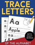 Trace Letters of The Alphabet with Sight Words: Reading and Writing Practice for Preschool, Pre K, and Kindergarten Kids Ages 3-5 - 圖片 1