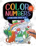 Color by Numbers: For Kids Ages 4-8: Dinosaur, Sea Life, Animals, Butterfly, and Much More! - 圖片 1