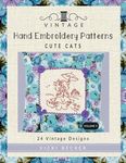 Vintage Hand Embroidery Patterns Cute Cats: 24 Authentic Vintage Designs - 圖片 1
