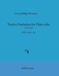 Telemann Twelve Fantasias for flute solo without bass (MDB Urtext) - 圖片 1