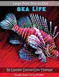 Large Print Dot-to-Dot Sea Life- Puzzles from 133 to 433 Dots - 圖片 1