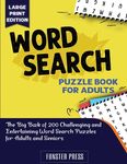 Word Search Puzzle Book for Seniors: The Big Book of 200 Challenging and Entertaining Word Search Puzzles for Adults and Seniors - Large Print Edition - 圖片 1