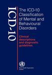 ICD-10 Classification of Mental and Behavioural Disorders - 圖片 1