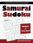 Samurai Sudoku: 500 Medium to Very Hard Sudoku Puzzles Overlapping into 100 Samurai Style - 圖片 1