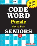 CODEWORD Puzzle Book For SENIORS; Vol.1 - 圖片 1