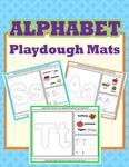 Alphabet Playdough Mats: Alphabet Activities to Practice Writing Letters, Alphabet Playdough Mats For Kids - 圖片 1