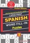 Large Print SPANISH WORD FILL-IN Puzzles; Vol. 3 - 圖片 1