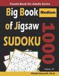 Big Book of Jigsaw Sudoku: 1000 Medium Puzzles - 圖片 1