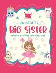 Promoted To Big Sister Unicorn Activity Coloring Book - 圖片 1