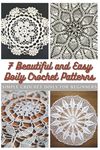 7 Beautiful and Easy Doily Crochet Patterns: Simple Crochet Doily for Beginners - 圖片 1