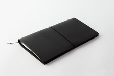 日本 TRAVELER'S COMPANY TRAVELER'S notebook 牛皮旅人手帳組/ 黑 - 圖片 2
