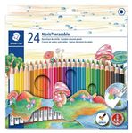 STAEDTLER 24色可擦色鉛筆組 - 圖片 1
