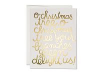 美國RED CAP節慶卡/ Oh Christmas Tree/ Foil - 圖片 1