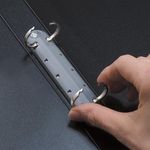 LIHIT LAB. AQUA黑色BK型兩孔夾/ A4 - 圖片 6