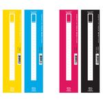 LIHIT LAB. AQUA黑色BK型兩孔夾/ A4 - 圖片 8