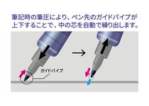 OHTO 0.5mm筆蕊自動送出自動鉛筆/ 灰色 - 圖片 3