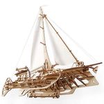 UGEARS自我推進模型/ 飛翔的霍爾斯號Trimaran Merihobus - 圖片 1