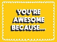You're Awesome Because… Over 30 Beautifully Designed Vouchers Inside! - 圖片 3