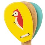日本 Kids percussion 兒童打擊樂器Pata響板/ 鳥 - 圖片 3