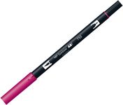 Tombow ABT 雙頭水性彩色毛筆/ Rubine Red - 圖片 1
