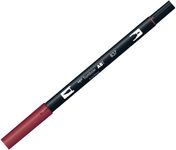 Tombow ABT 雙頭水性彩色毛筆/ Wine Red - 圖片 1