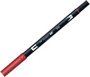 Tombow ABT 雙頭水性彩色毛筆/ Chinese Red - 圖片 1
