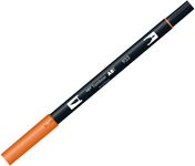 Tombow ABT 雙頭水性彩色毛筆/ Orange - 圖片 1