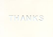 【誠品獨家】日本7 days cards 明信片/ Thanks/ Hollow - 圖片 1