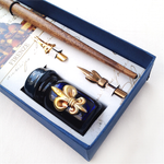 Rubinato Art大衛雕像沾水筆禮盒/ 附鳶尾花+Iink+2nib - 圖片 4