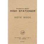 日本 HIGHTIDE Paperback 空白筆記本/ Y5572/ 藍字 - 圖片 1