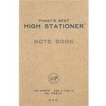 日本 HIGHTIDE Paperback 空白筆記本/ Y5572/ 黑字 - 圖片 1