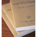日本 HIGHTIDE Paperback 空白筆記本/ Y5572/ 黑字 - 圖片 2