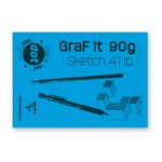 法國 Clairefontaine Graf It 素描本/ 方點/ 封面顏色隨機出貨/ A5/ 90g - 圖片 1