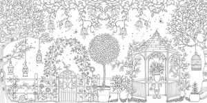 Secret Garden: An Inky Treasure Hunt and Colouring Book - 圖片 5