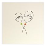 英國 Pencil Shavings 生日卡/ Balloon - 圖片 1