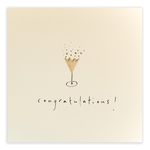 英國 Pencil Shavings 祝賀卡/ Champagne - 圖片 1