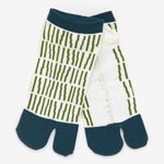日本 SOU．SOU 分趾襪/ 踝襪/ 拍子木/ 熨斗目/ 23-25CM - 圖片 2