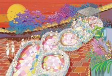 榴小妞明信片/ 北投40/ 北投露天溫泉 - 圖片 1