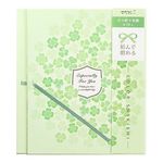 日本 MIDORI Color Shikishi卡片/ Three-Fold/ Clover - 圖片 1